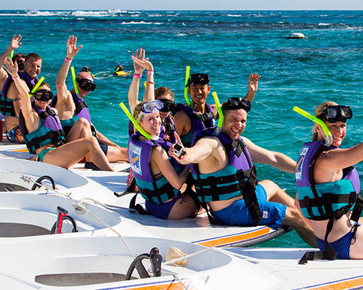 Best Cancun Jungle Tour speedboat